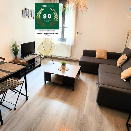 "Cozy Zen" 1 Grande Chambre - Calme - Arrivee Autonome - 6 Pers - Parking Gratuit Tours Luaran gambar