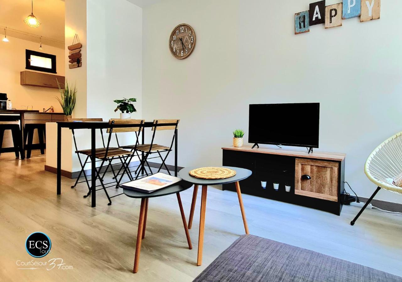 "Cozy Zen" 1 Grande Chambre - Calme - Arrivee Autonome - 6 Pers - Parking Gratuit Tours Luaran gambar